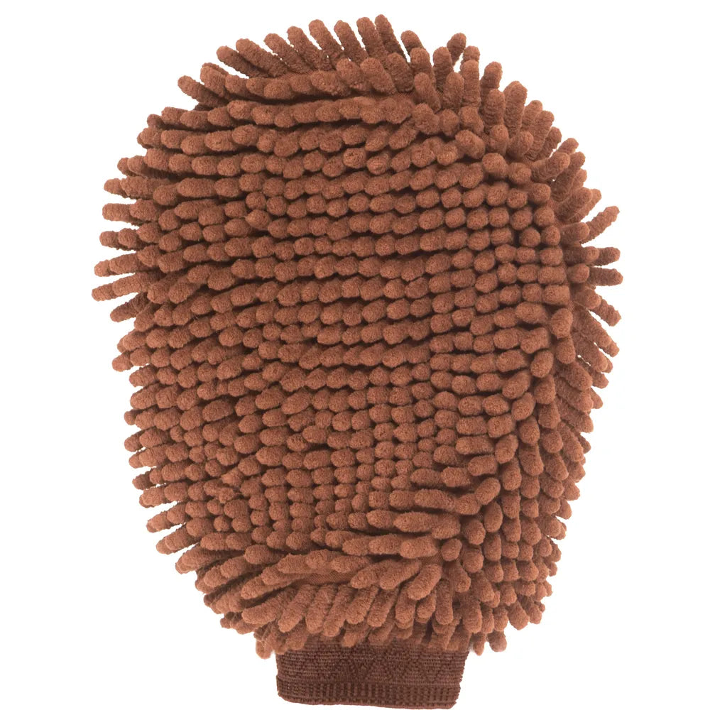 DGS Dirty Dog Grooming Mitt – Brun