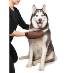 DGS Dirty Dog Grooming Mitt – Brun
