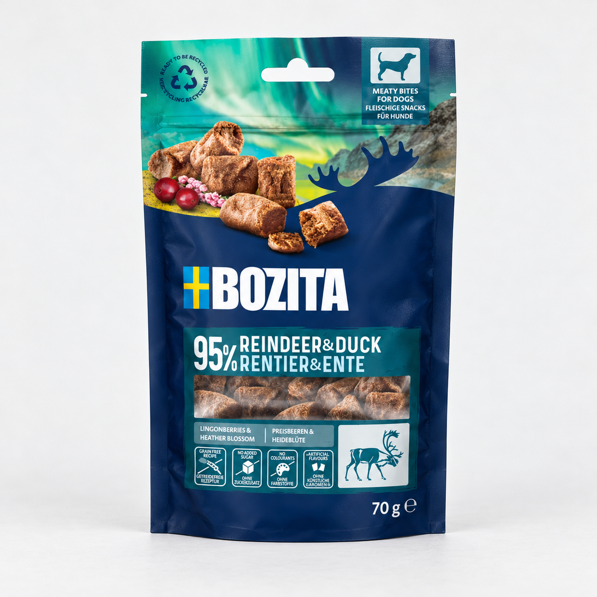 Bozita Meaty Bites – Rein & And 70 g