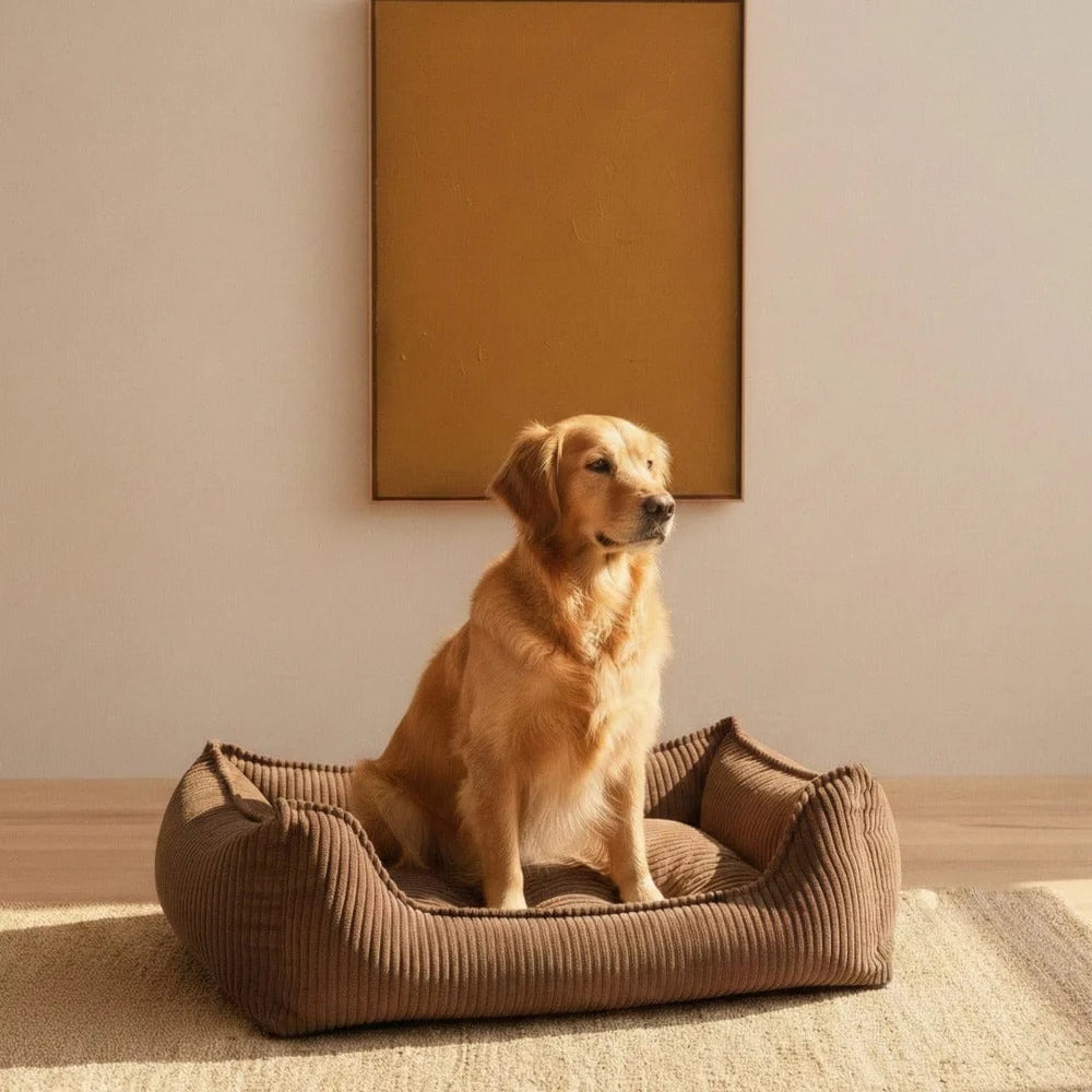 Ortopedisk hundeseng Cord Truffle