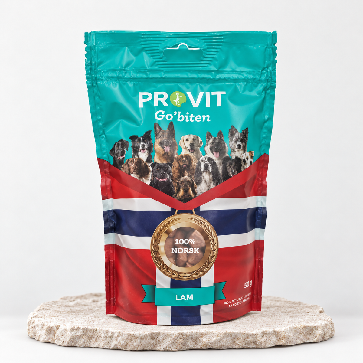PROVIT Go’biten Frysetørket Lam 50 g