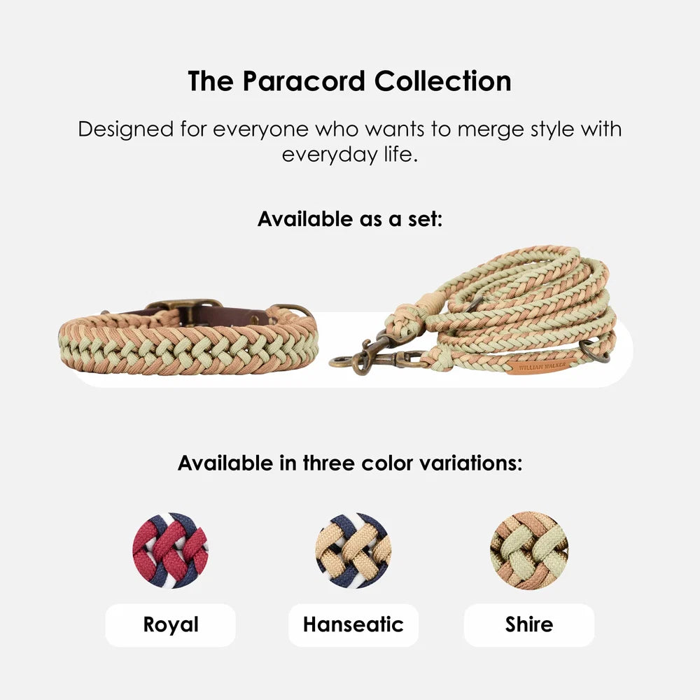 Paracord Shire Hundebånd